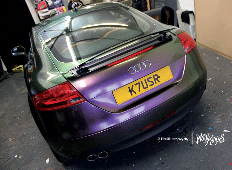 Wrapkings-stickerfitters-wraproyalty-vehicle-wrapping-westmidlands-Hexis-wrap-3m-Fullwrap-colourchange-audi-tt-Pearl-HX30vvsb-VAG-pearlescent-3