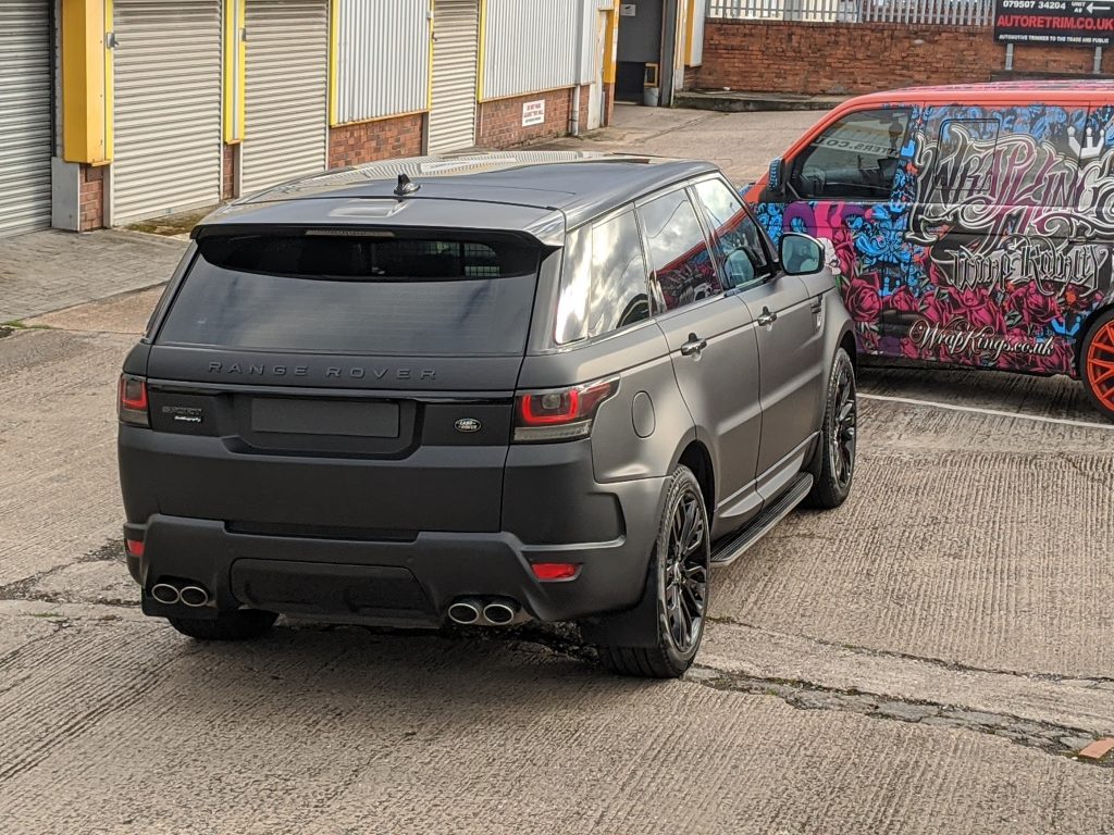 Range Rover Matte Wrap (3) Range Rover Matte Wrap (3)